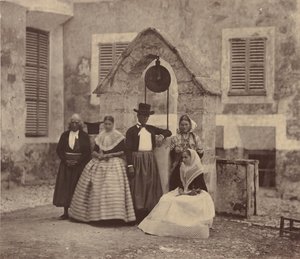 बेलिएरिक द्वीप समूह, पाल्मा और उसके आसपास के ग्रामीण, 1860।