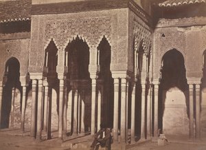 कोर्टयार्ड, अल्हाम्ब्रा, 1857-58।