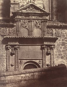 पवित्र आत्मा के कॉन्वेंट का पोर्टल, सलामांका, 1853।