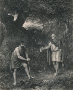 टिमोन और फ्लेवियस टिमन ऑफ़ एथेंस, c1870