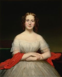 फिडेलिया मार्शल का पोर्ट्रेट, सीए। 1840