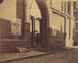 [प्रीडीखीवेनकेर्क का द्वार, जेंट, बेल्जियम], सीए। 1858. द्वारा चार्ल्स डी'होयू