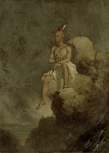 भारतीय योद्धा एक किनारे पर, 1847
