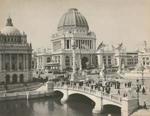संसारों का प्रशासन भवन कोलंबियाई प्रदर्शनी, शिकागो, 1893 द्वारा चार्ल्स डडली अर्नोल्ड