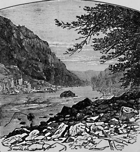 द लोअर केनोन, 1883 द्वारा चार्ल्स ईएच बोनविल