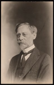 लियोनहार्ड स्टेजनेगर का पोर्ट्रेट 1851-1943, लगभग 1910। द्वारा चार्ल्स ई केरफूट