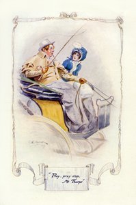 प्रार्थना, प्रार्थना बंद करो, मिस्टर थोर्पे, 1907 (चित्रण) द्वारा चार्ल्स एडमंड ब्रॉक