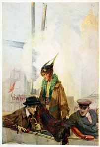 द होम-कमिंग ऑफ बिब्स, द टर्मोइल, पब से। 1915. द्वारा चार्ल्स एडवर्ड चेम्बर्स