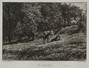 बगीचा। द्वारा चार्ल्स एमिले जेक