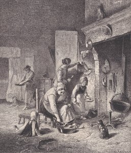 ग्रुएल, ले मैगासिन पिटोरेस्क से, सीए। 1852. द्वारा चार्ल्स एमिले जेक