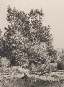 लैंडस्केप, 1864। द्वारा चार्ल्स एमिले जेक