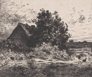 कर्कासियर बुश, सीए। 1875-80। द्वारा चार्ल्स एमिले जेक