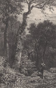 वुडकॉक की शूटिंग, 1864। द्वारा चार्ल्स एमिले जेक