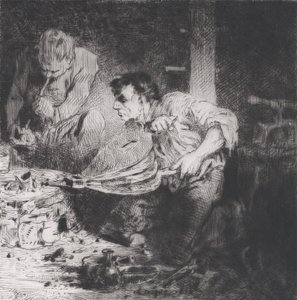 जालसाज, 1843। द्वारा चार्ल्स एमिले जेक