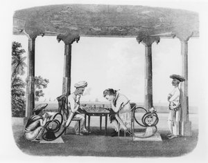 टी। रिकर्डस, पब द्वारा उत्कीर्ण &39;ओरिएंटल ड्रॉइंग्स&39; से हुक्का, प्लेट 43 को धूम्रपान करना। 1806 (एक्वाटिंट)