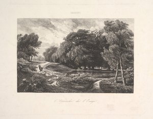 द अप्रोचिंग स्टॉर्म, 1844। द्वारा चार्ल्स फ्रेंकोइस डबगें