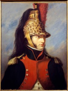 ड्रेगन की 5 वीं रेजिमेंट के कर्नल की वर्दी में लुई बोनापार्ट (1778-1846) का पोर्ट्रेट चार्ल्स फ्रेंकोइस जलाबर्ट (1819-1901) 1852 द्वारा चित्रकारी मालमाइसन मुसी डू चेटो - कर्नल की वर्दी में लुई बोनापार्ट (1778-1846) का पोर्ट्रेट ५वां पुन:
