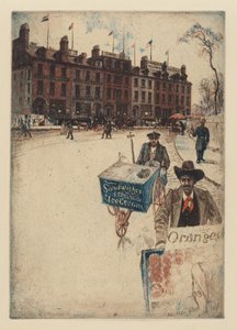 बॉलिंग ग्रीन, 1910। द्वारा चार्ल्स फ्रेडरिक विलियम मीलाट्ज़