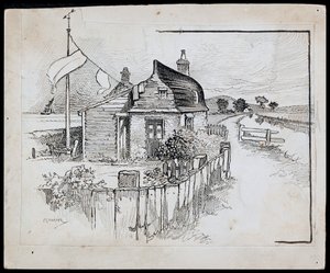 पेगगोटी का बोट हाउस, केंट, 1892-1933