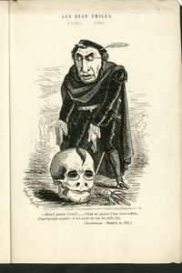 चार्ल्स गिल्बर्ट-मार्टिन (1839-1905) द्वारा "" समकालीन ग्रिमेस "" में चित्रण द्वारा चार्ल्स गिल्बर्ट मार्टिन