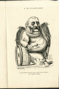 चार्ल्स गिल्बर्ट-मार्टिन (1839-1905) द्वारा "" समकालीन ग्रिमेस "" में चित्रण द्वारा चार्ल्स गिल्बर्ट मार्टिन