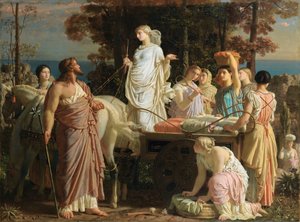यूलिसिस और नौसिका, सी। 1853.