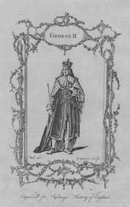 जॉर्ज II, 1773। द्वारा चार्ल्स ग्रिग्नेशन