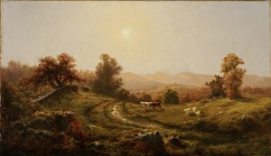 लैंडस्केप, 1859। द्वारा चार्ल्स एच. मूरे
