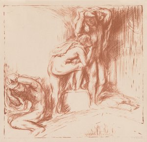 द बाथ, 1905।