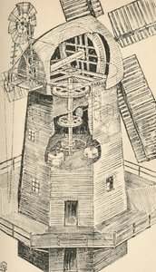 ए स्मॉक मिल, 1931 द्वारा चार्ल्स हेनरी बॉर्न क्वेनेल