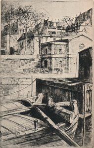क्वाई डेस सेलेस्टिंस, 1915 द्वारा चार्ल्स हेमन