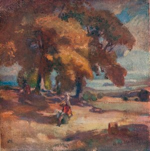 द नट गेदर्स, c1902