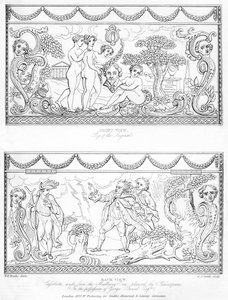 शेक्सपियर शहतूत के पेड़ की लकड़ी से बना नक्काशीदार कैसेट, c18 वीं शताब्दी, 1840