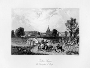 ट्रॉट्टन, ससेक्स, ओटवे का जन्म स्थान, 1840 द्वारा चार्ल्स जे स्मिथ