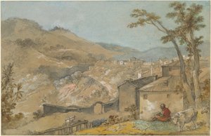 मैरिनो और एल्बन हिल्स द्वारा चार्ल्स जोसेफ नतोइरे