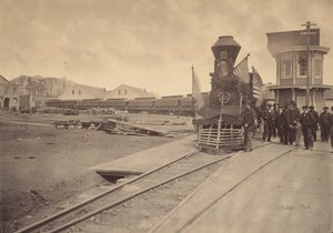 लिंकन अंतिम संस्कार ट्रेन, फिलाडेल्फिया, 22-24 अप्रैल, 1865। द्वारा चार्ल्स एल फिलिपीक