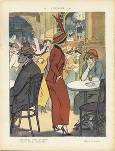 Le Rire . में चास-लेबॉर्डे का चित्रण (1886-1941)