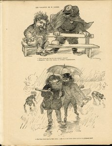 Le Rire . में चार्ल्स लिएंड्रे (1862-1934) द्वारा चित्रण द्वारा चार्ल्स लिएंड्रे