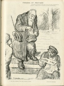 ले रीयर में चार्ल्स लिएंड्रे (1862-1934) द्वारा चित्रण, 12/31/21 - सिद्धांत और व्यवहार - नोबेल पुरस्कार - लेनिन, फ्रांस अनातोले द्वारा चार्ल्स लिएंड्रे