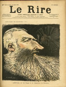 ले रीयर के कवर के लिए चार्ल्स लिएंड्रे का चित्रण (1862-1934) द्वारा चार्ल्स लिएंड्रे