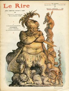 ले रीयर के कवर के लिए चार्ल्स लिएंड्रे (1862-1934) का चित्रण, 07/12/07 - ऑगग्नूर विक्टर (1855-1931) - प्रतिमा द्वारा चार्ल्स लिएंड्रे