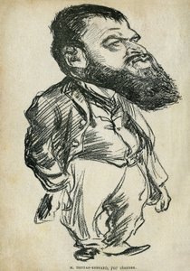 बर्नार्ड पॉल का पोर्ट्रेट ट्रिस्टन-बर्नार्ड (1866-1947), फ्रांसीसी लेखक और हास्य अभिनेता। चार्ल्स लिएंड्रे द्वारा कार्टून (1862-1934), ट्रिस्टन बर्नार्ड द्वारा "टेल्स डी पेंट्रुचे और अन्यत्र" में, पेटिट कलेक्शन डु "" रीयर ", पेरिस द्वारा चार्ल्स लिएंड्रे
