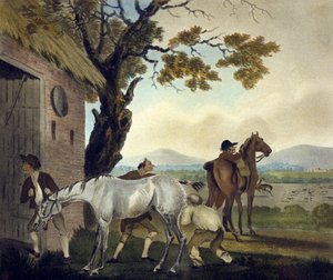 द ट्रिक, द पाइचले हंट से, एफ. जुक्स द्वारा उकेरा गया (1745-1812) द्वारा चार्ल्स लोरेन (बाद में) स्मिथ