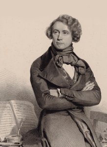 सेलिस्ट और संगीतकार एड्रियन-फ्रांकोइस सर्वैस 1807-1866, 1838 का पोर्ट्रेट। द्वारा चार्ल्स लुई बुगनीट