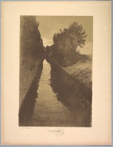लैंडस्केप सूट: लैंडस्केप, प्लेट 1, नोट, एक मछली, 1892-1893।