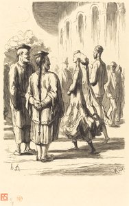 सार्वभौमिक प्रदर्शनी: सबसे अधिक चीनी कौन हैं द्वारा होनोरे ड्यूमियर के बाद चार्ल्स मौरंड