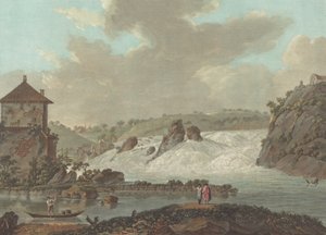 शाफहौसेन का झरना, सी। 1784 द्वारा चार्ल्स मेल्चिएर डेसकोर्टिस