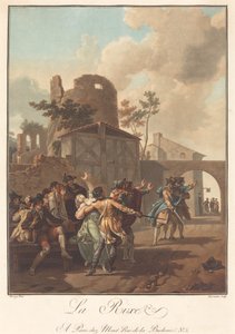 ला रिक्से द ब्रॉल, सी। 1792. द्वारा चार्ल्स मेल्चिएर डेसकोर्टिस