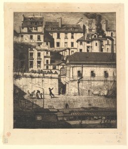 द मोर्चरी, पेरिस ला मॉर्ग्यू, 1854।