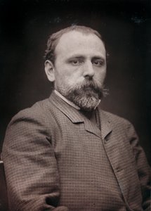 कलात्मक और जीवनी एल्बम, 6 वें वर्ष, सैलून 1885; चित्रकार एडवर्ड जीन डैंबॉर्गेज़ का चित्र (1844-1931)